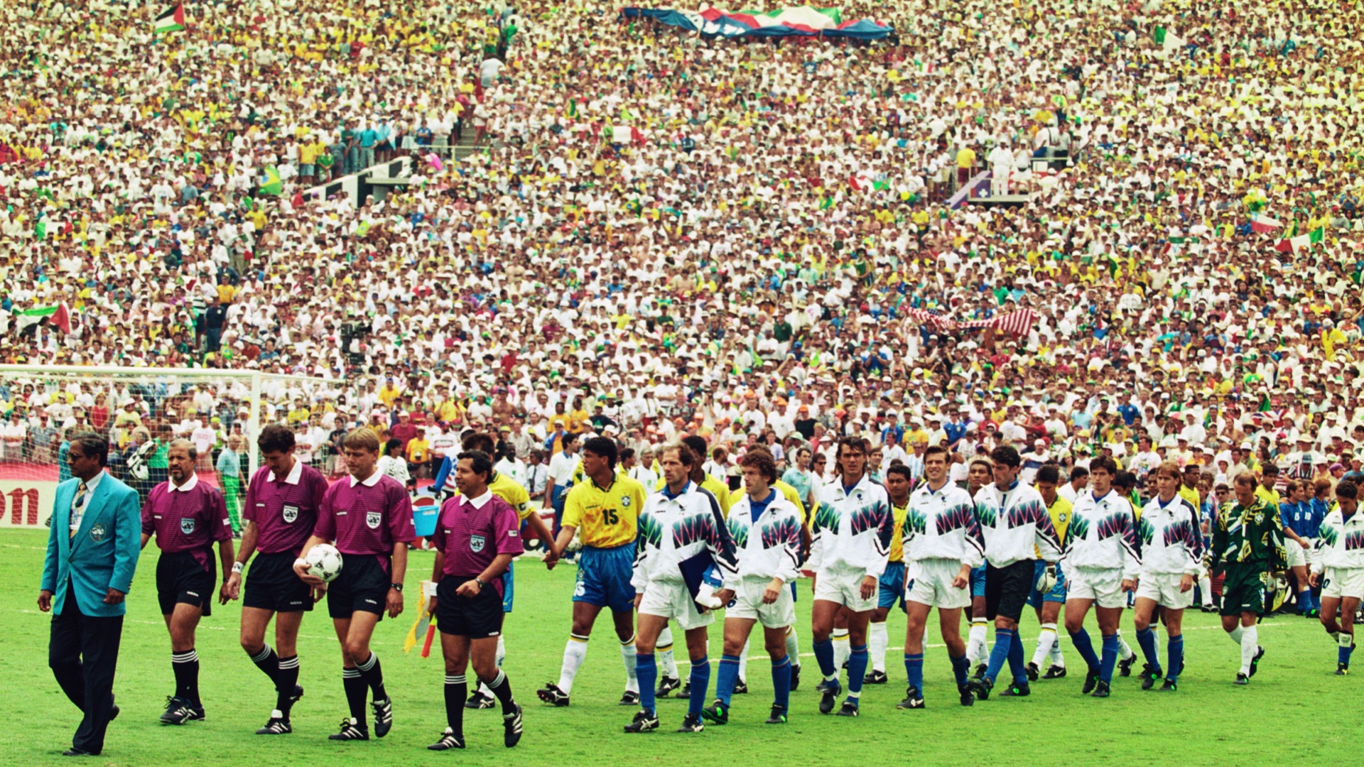 Brasil e Itália, na Copa de 1994